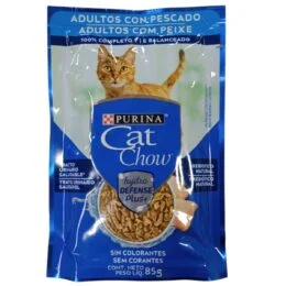CAT CHOW POUCH ADULTO PESCADO X 85G
