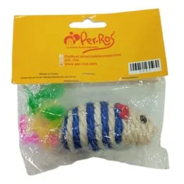 RATON SISAL CON PLUMAS (2551)