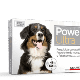 Pipeta Power Ultra Perros 41 A 60 Kg Pulgas Garrapatas