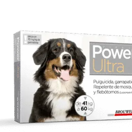 Pipeta Power Ultra Perros 41 A 60 Kg Pulgas Garrapatas