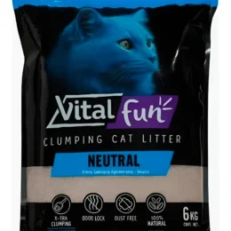 Vitalfun Arena Aglomerante Para Gatos Neutral En Bolsa De 6kg