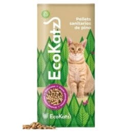 Ecokatz 4,2kg - Maderitas Sanitarias De Pino Para Gato